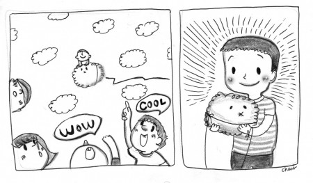 《瑞奇的寵物》內頁插圖 - 我的酷寵物  / 宇宙光